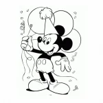 mickey para colorir 19