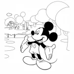 mickey para colorir 21