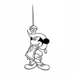 mickey para colorir 22