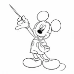 mickey para colorir 23