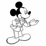 mickey para colorir 3