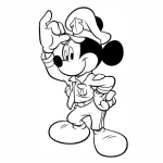 mickey para colorir 4