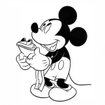 mickey para colorir 5