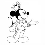 mickey para colorir 8