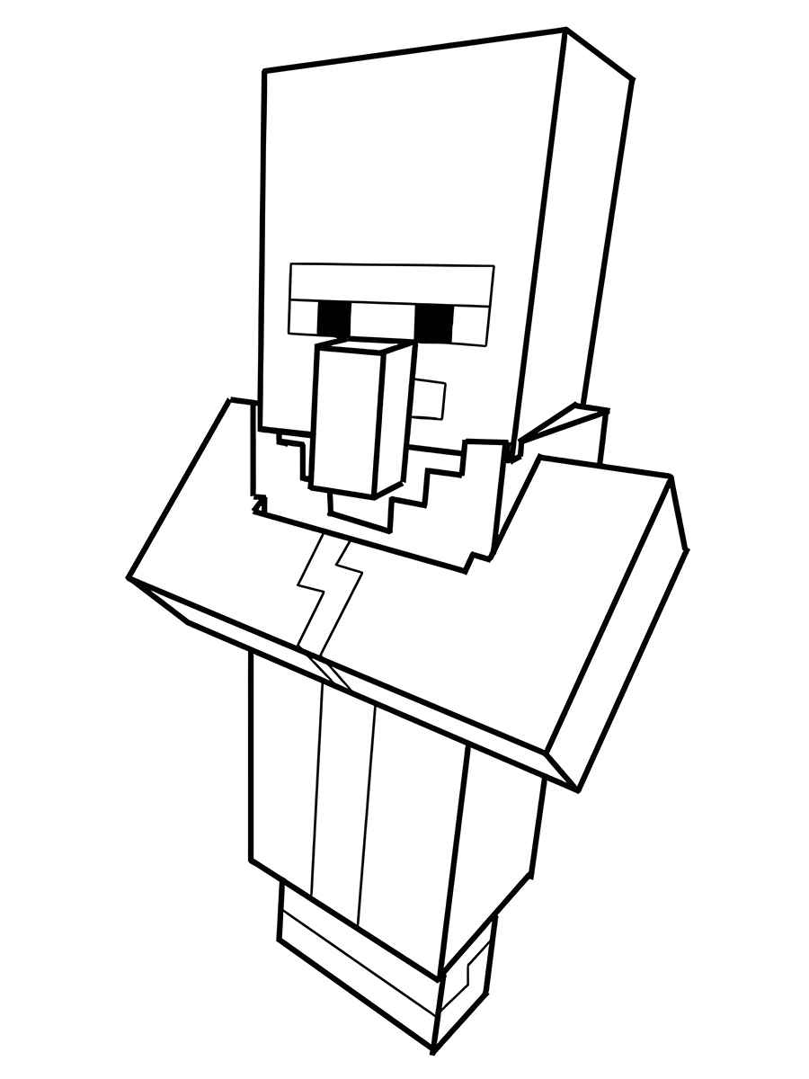 minecraft para colorir 28