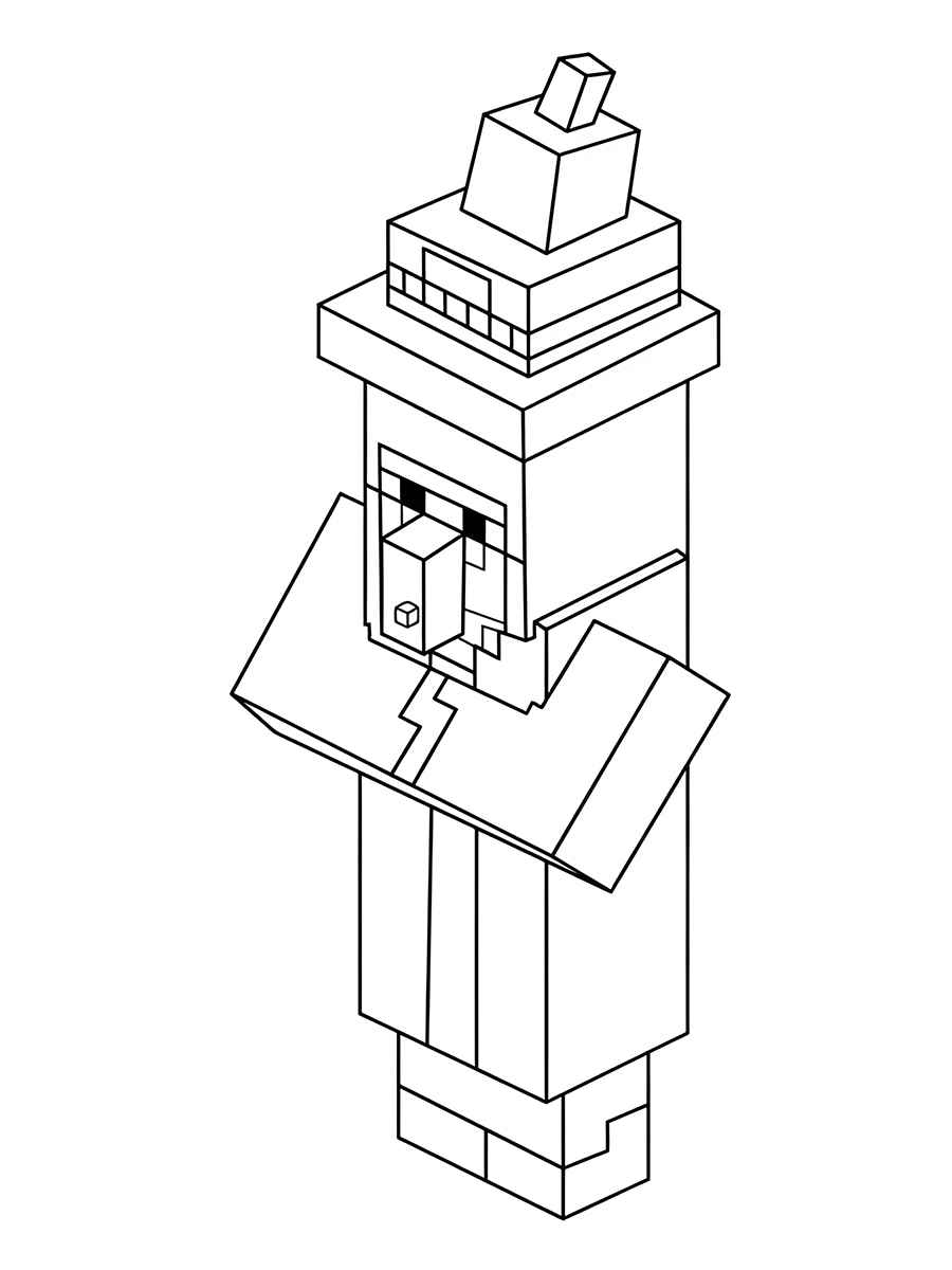 minecraft para colorir 39