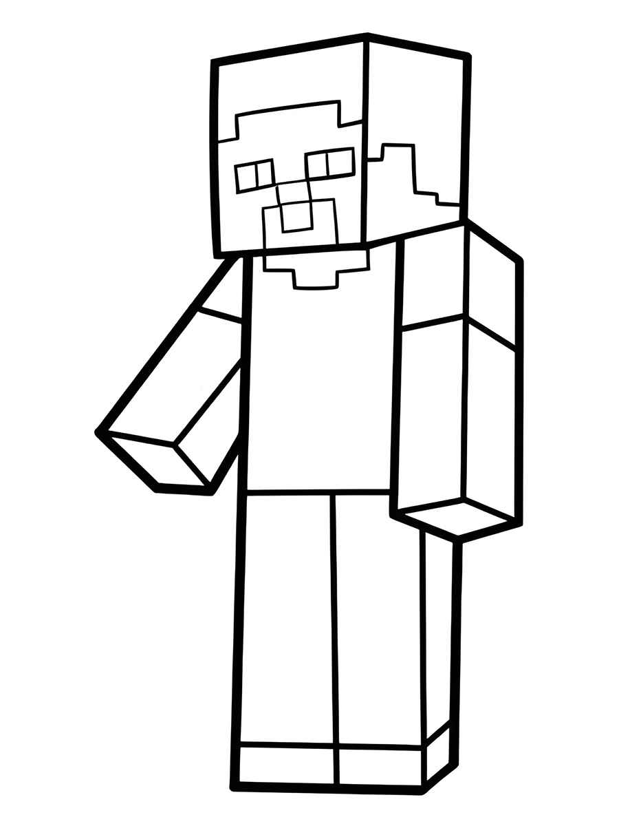 minecraft para colorir 46