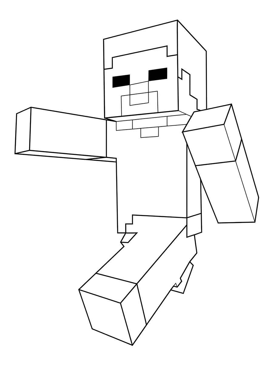 minecraft para colorir 56