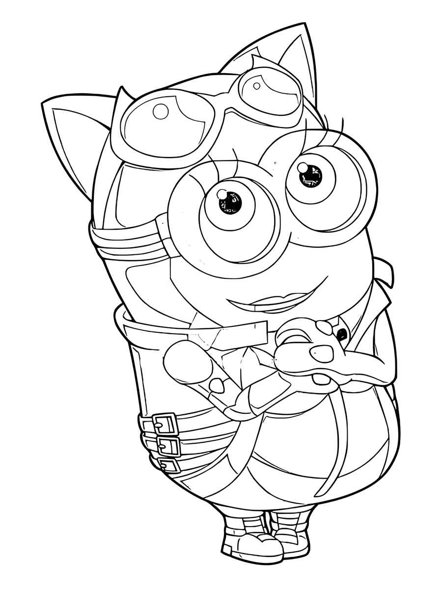 minions para colorir 1