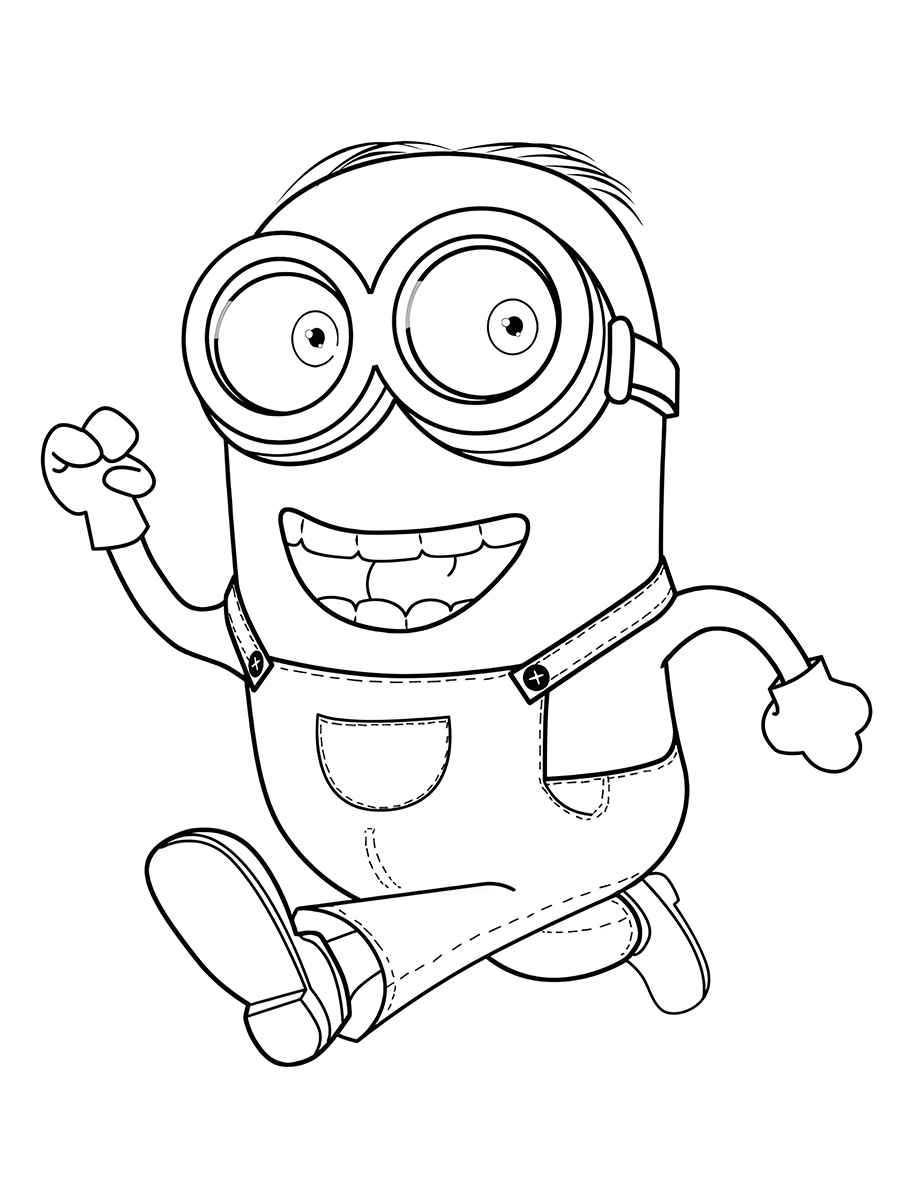 minions para colorir 20