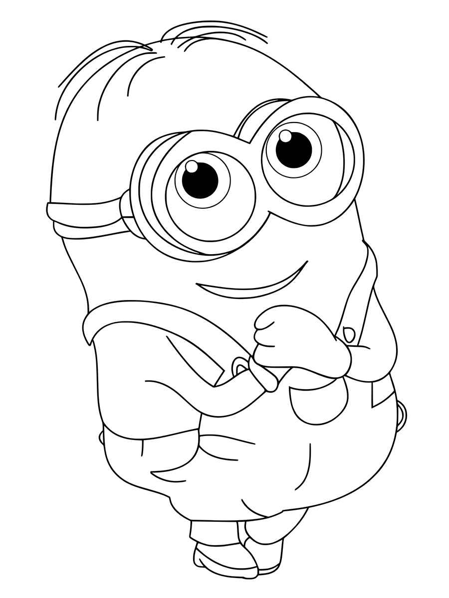 minions para colorir 22