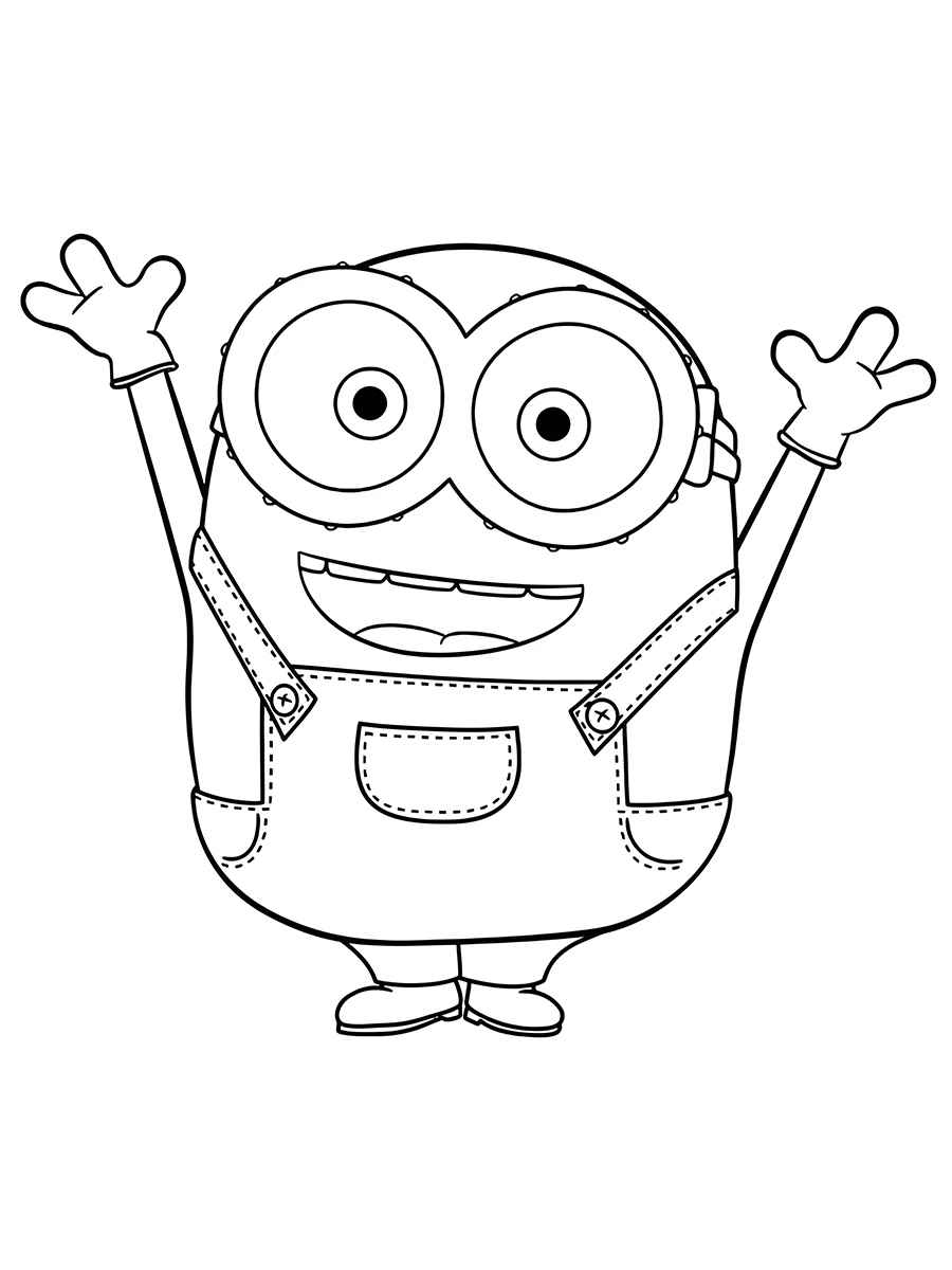 minions para colorir 24