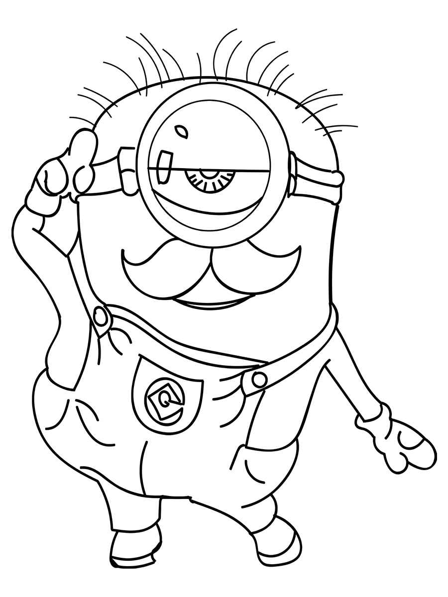 minions para colorir 26