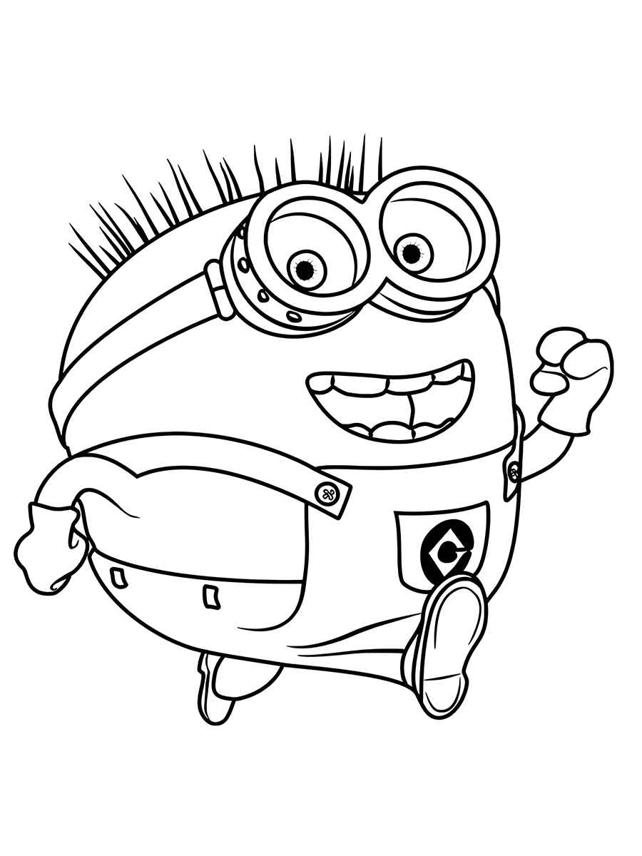 minions para colorir 36