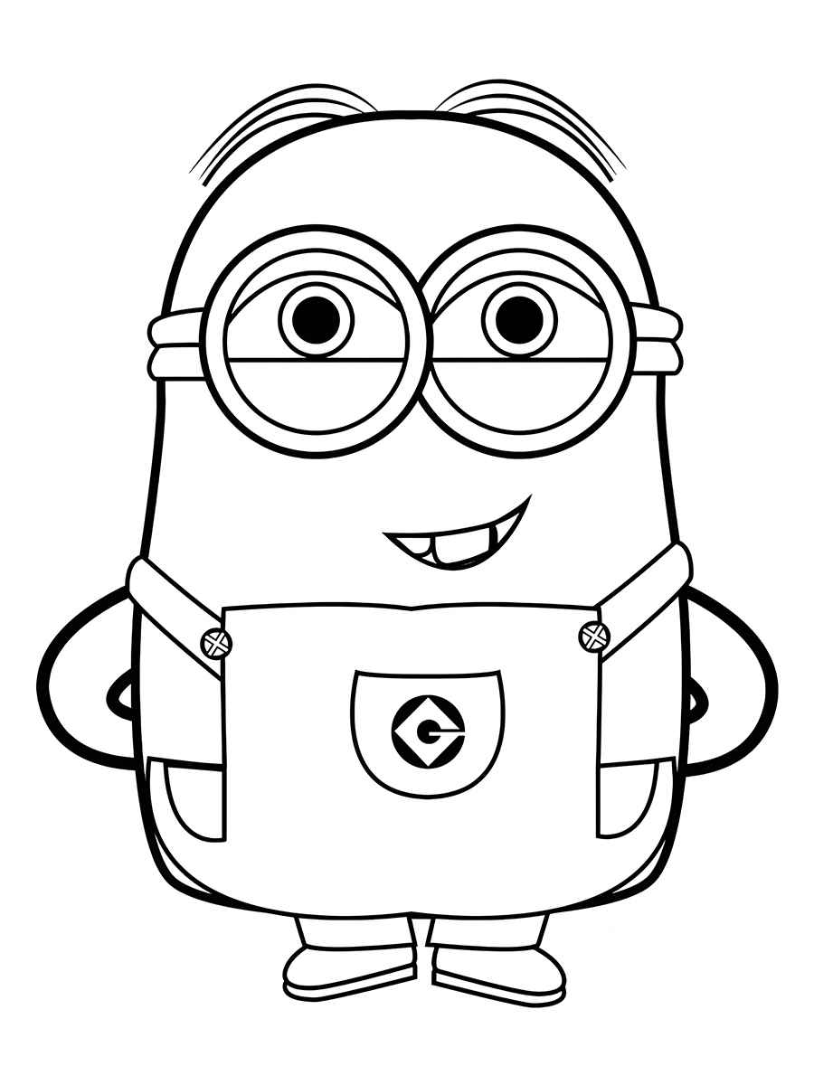 minions para colorir 37