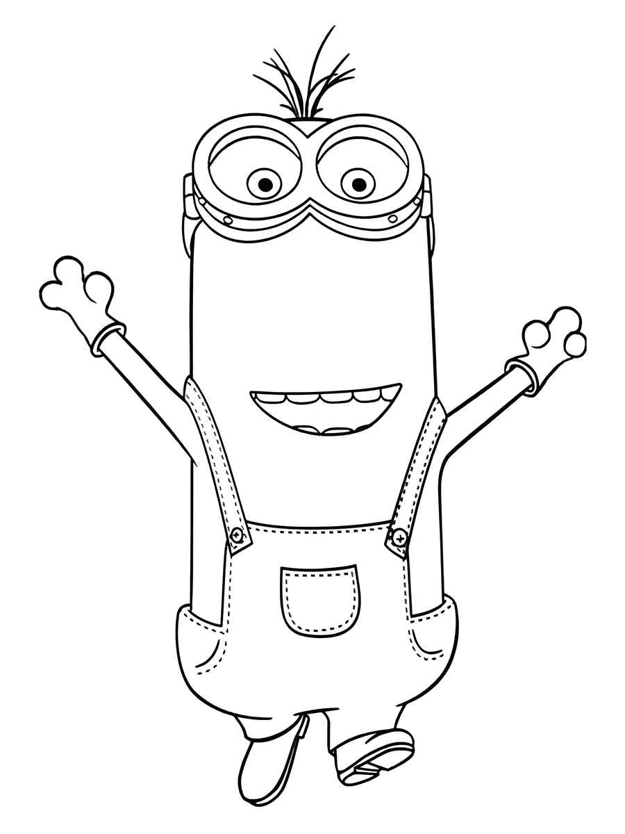 minions para colorir 38