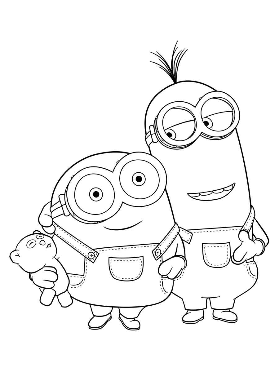 minions para colorir 40