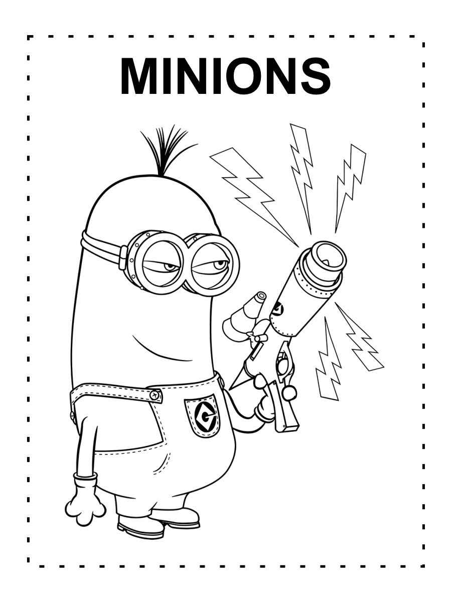 minions para colorir 41