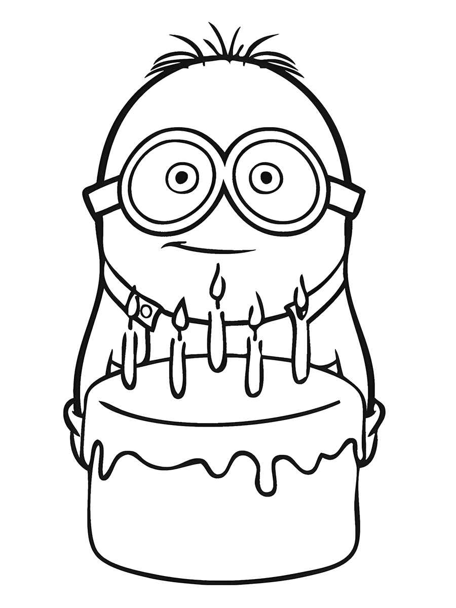 minions para colorir 44