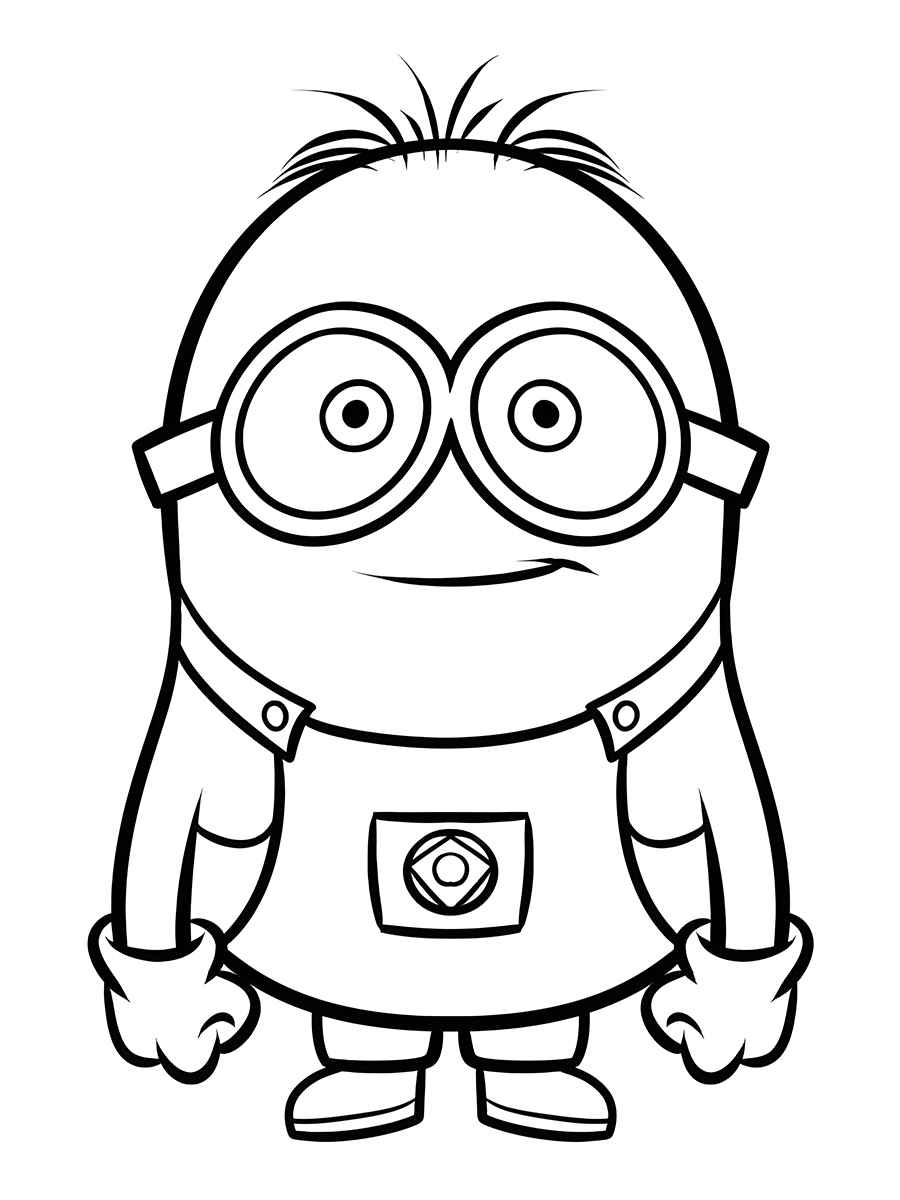 minions para colorir 46