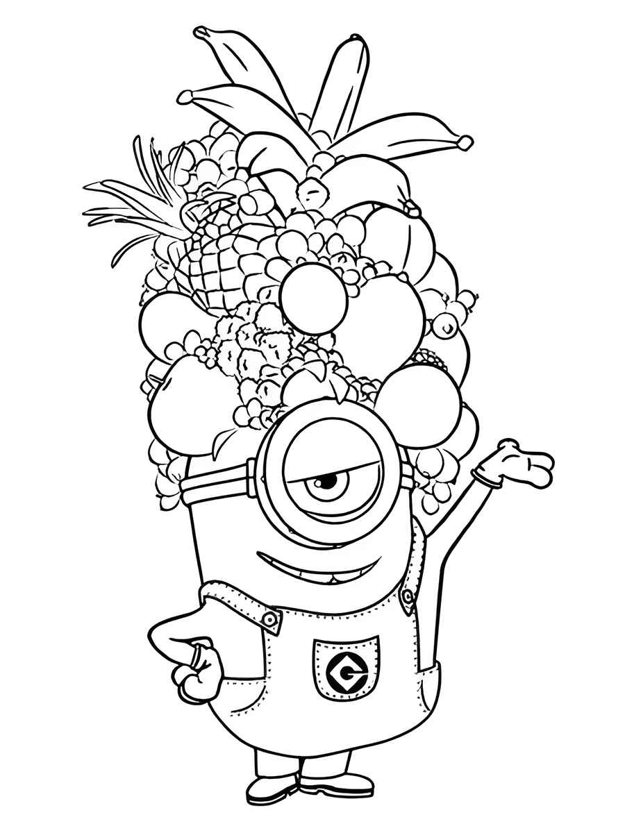 minions para colorir 48