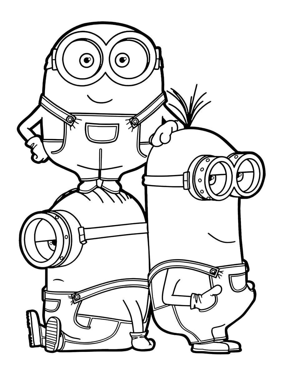 minions para colorir