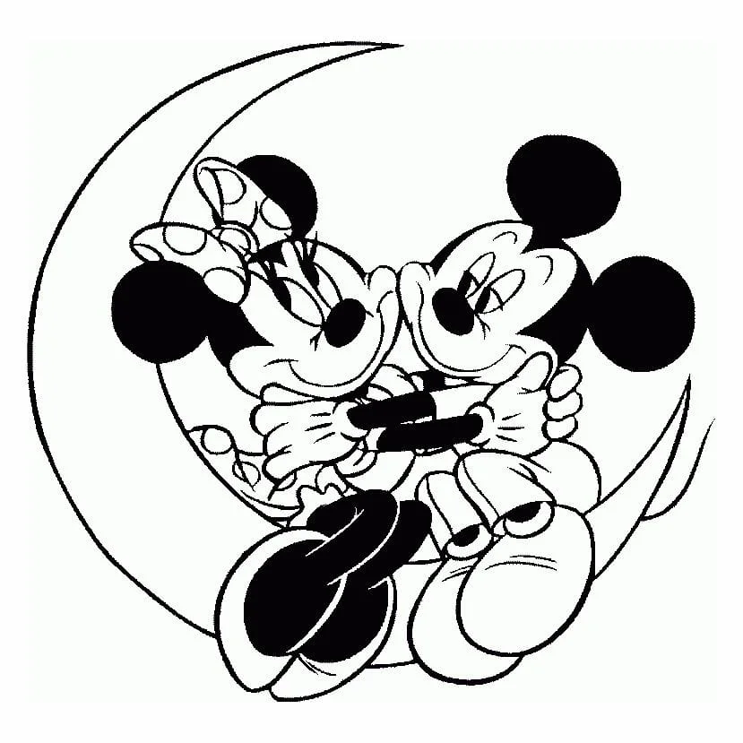 minnie para colorir abracando mickey.jpg