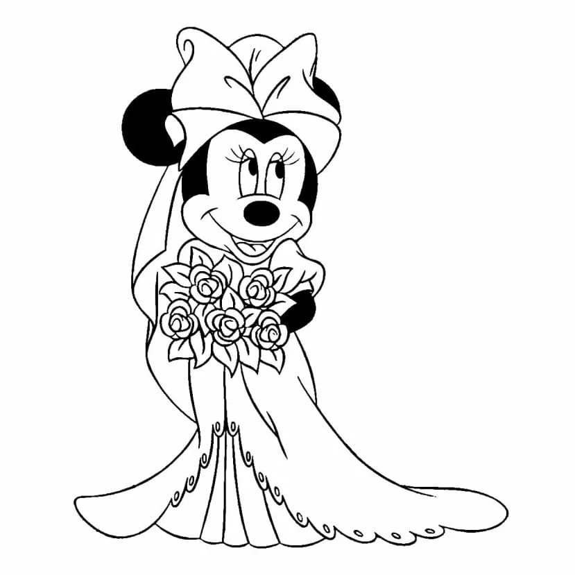 minnie para colorir com vestido de noiva.jpg