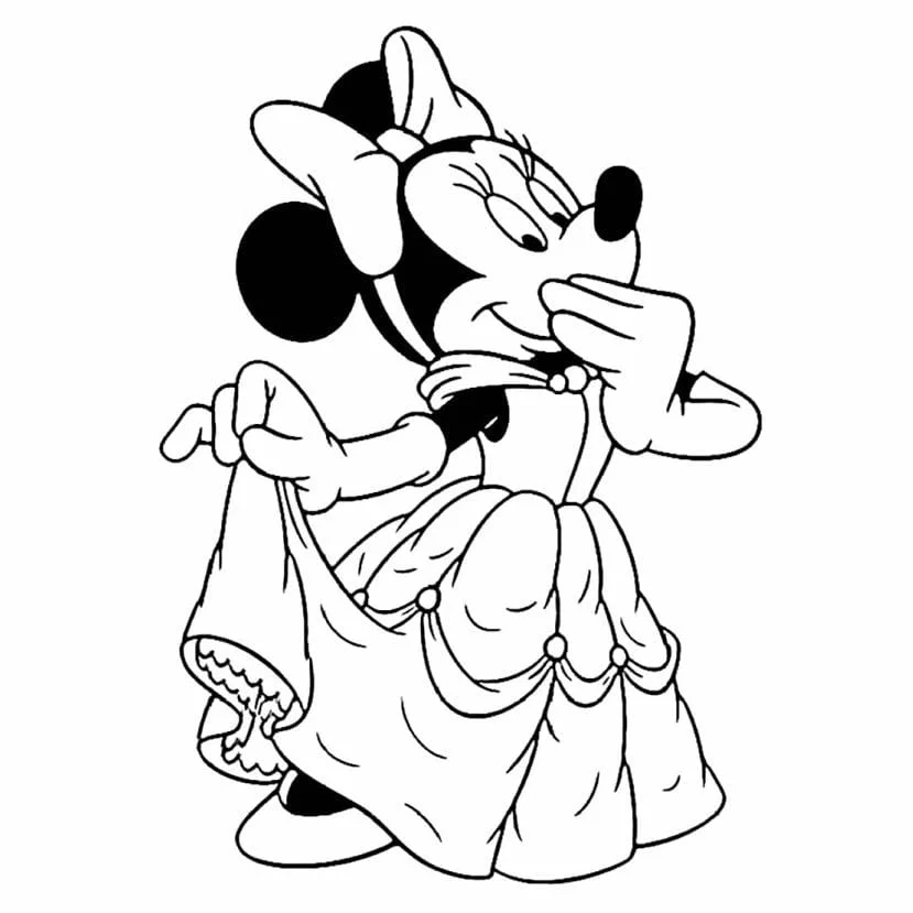 minnie para colorir de vestido.jpg