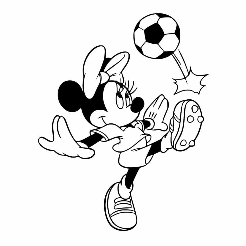 minnie para colorir jogando futebol.jpg