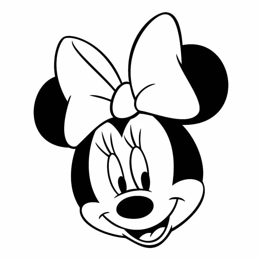 minnie para colorir rosto sorridente.jpg