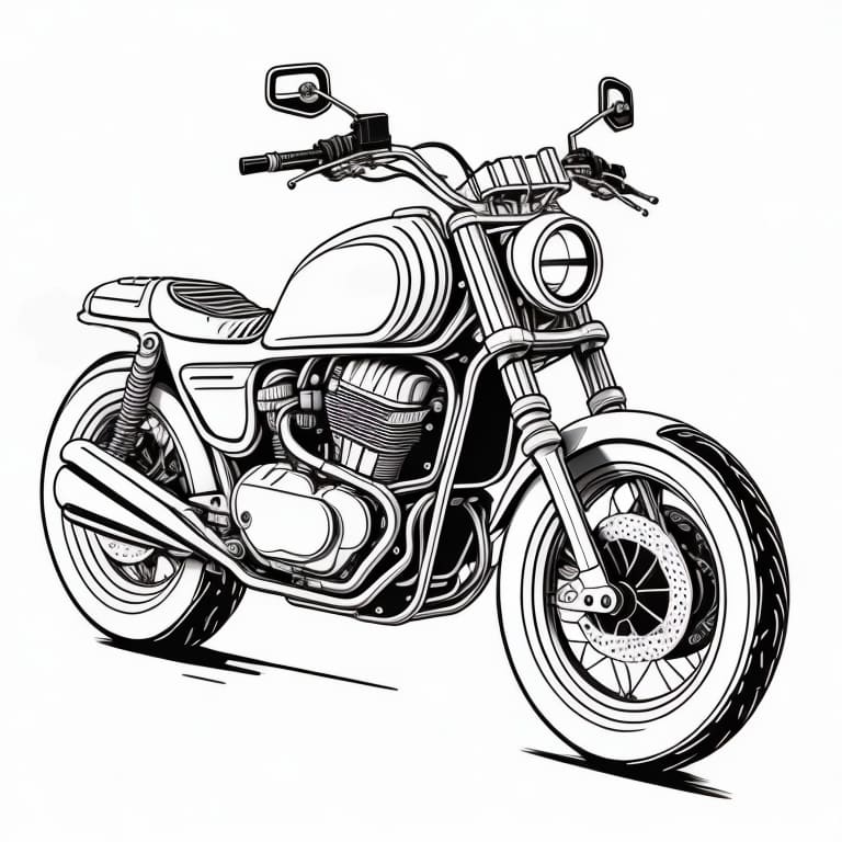 moto para colorir imprimir 46