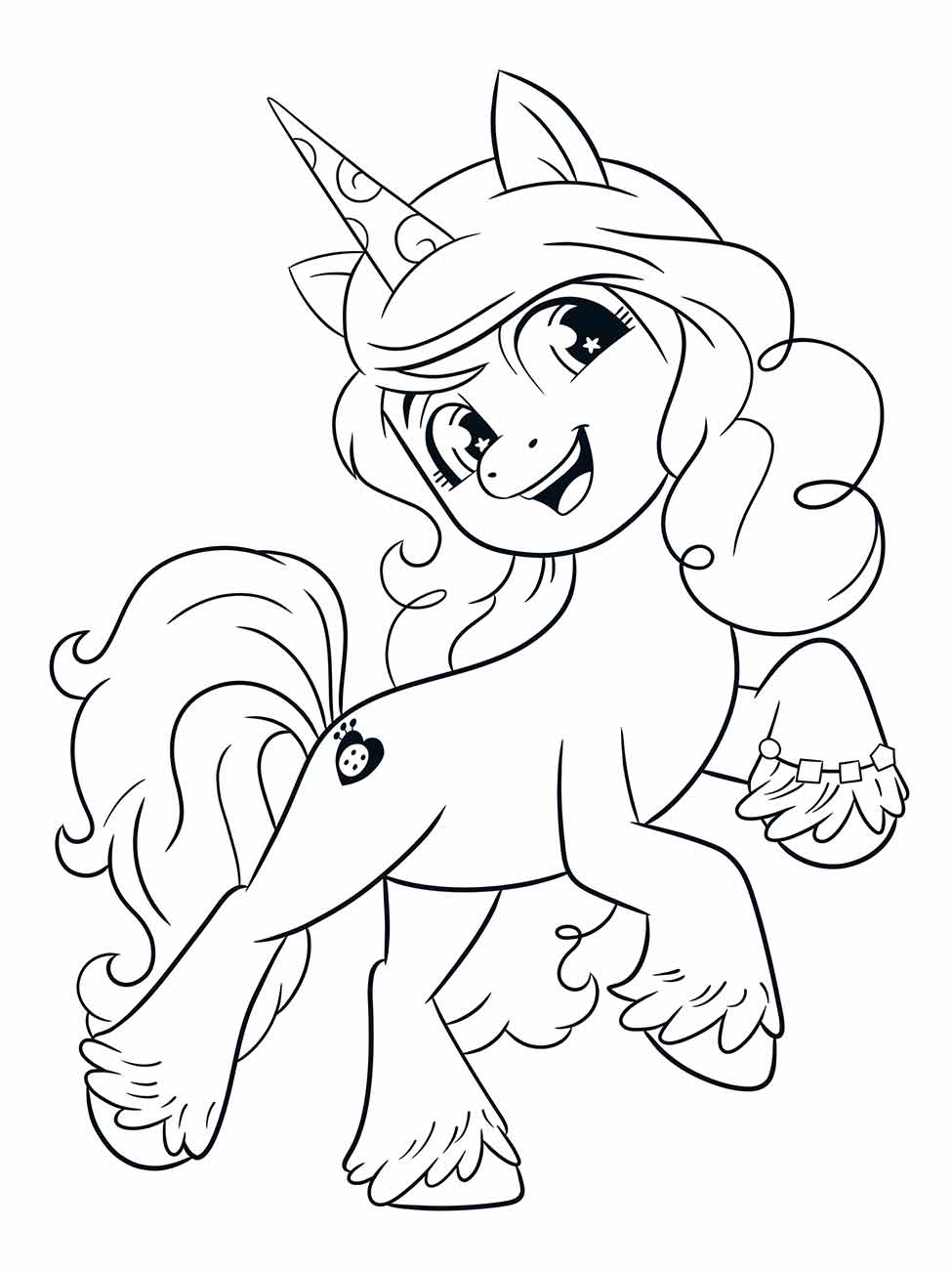 my little pony izy moonbow para colorir 3