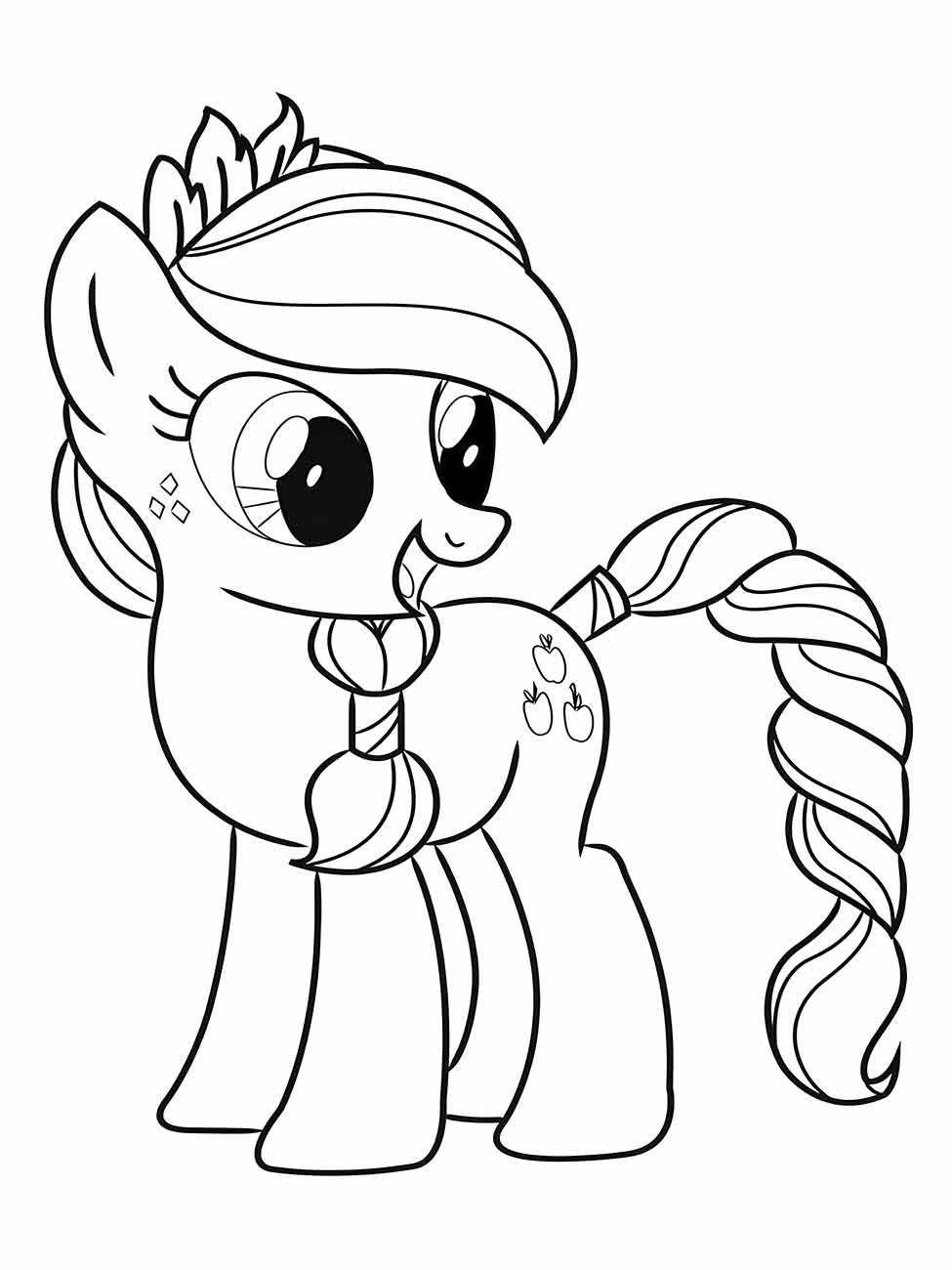 my little pony para colorir 11