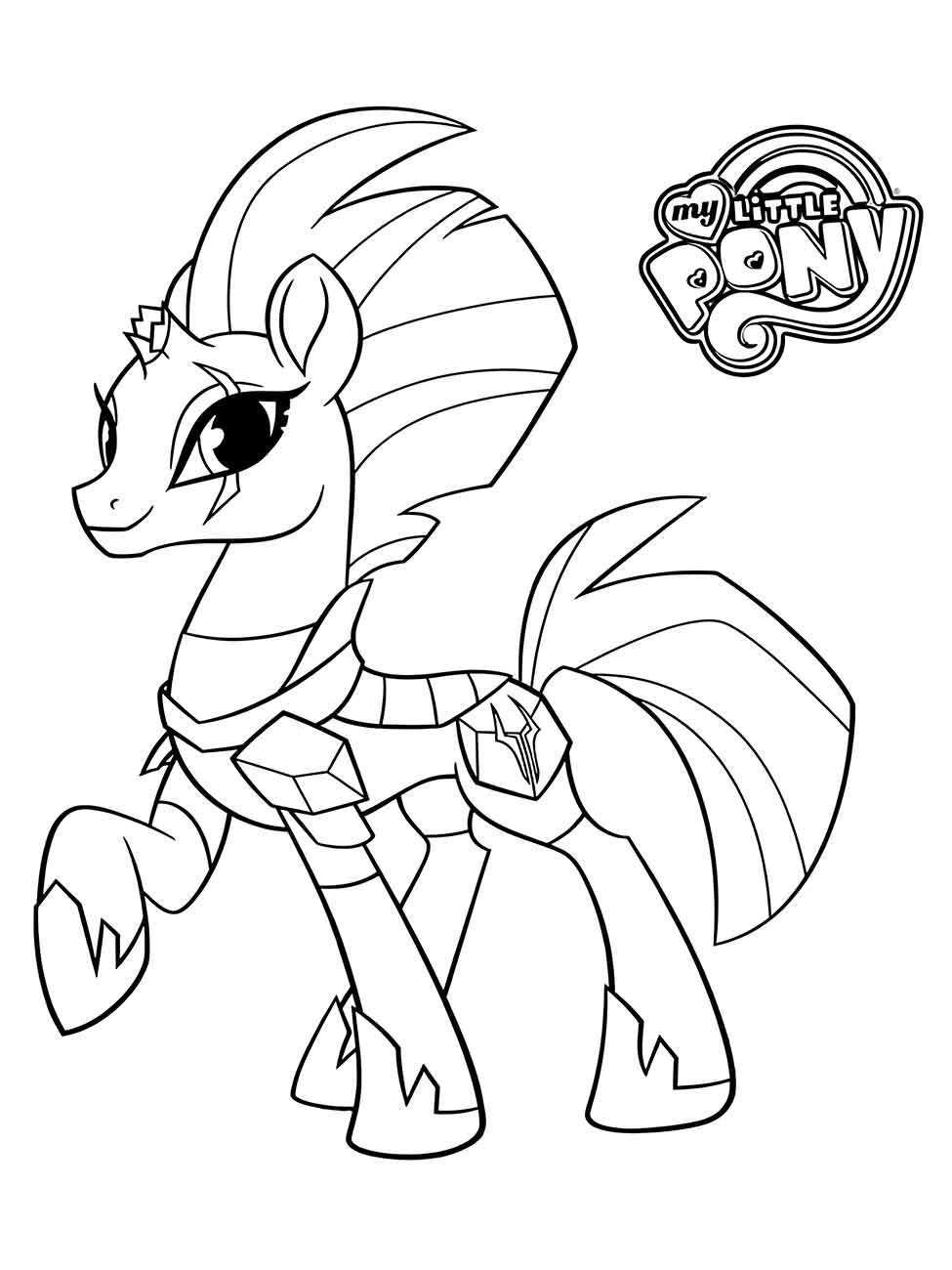 my little pony para colorir 13