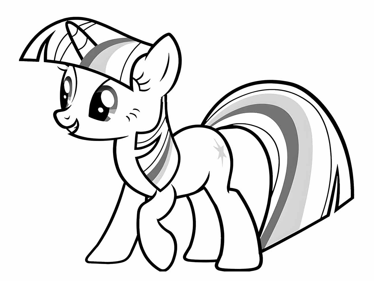 my little pony para colorir 14