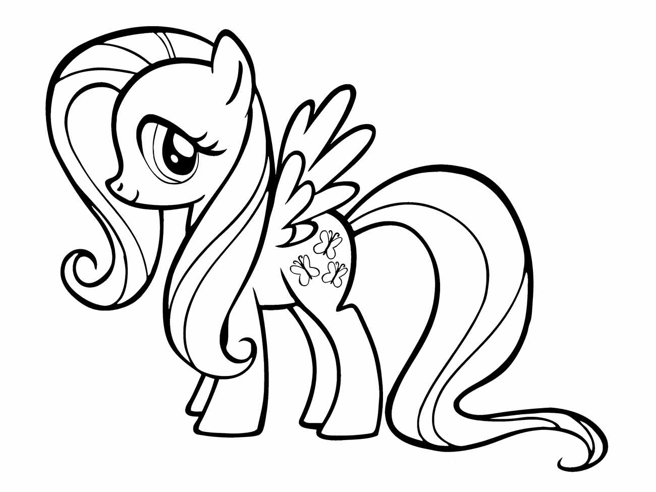 my little pony para colorir 16