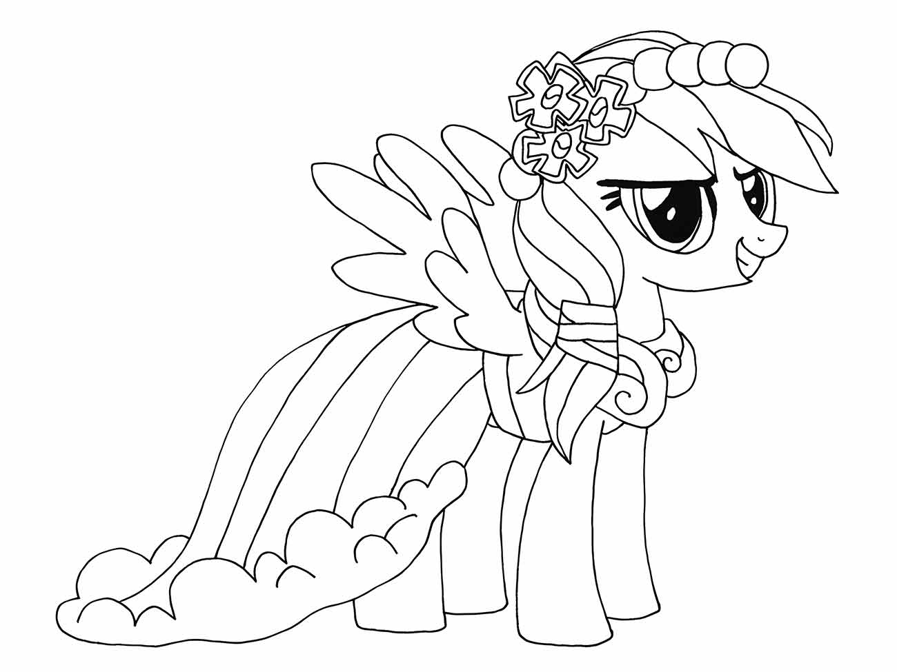 my little pony para colorir 17