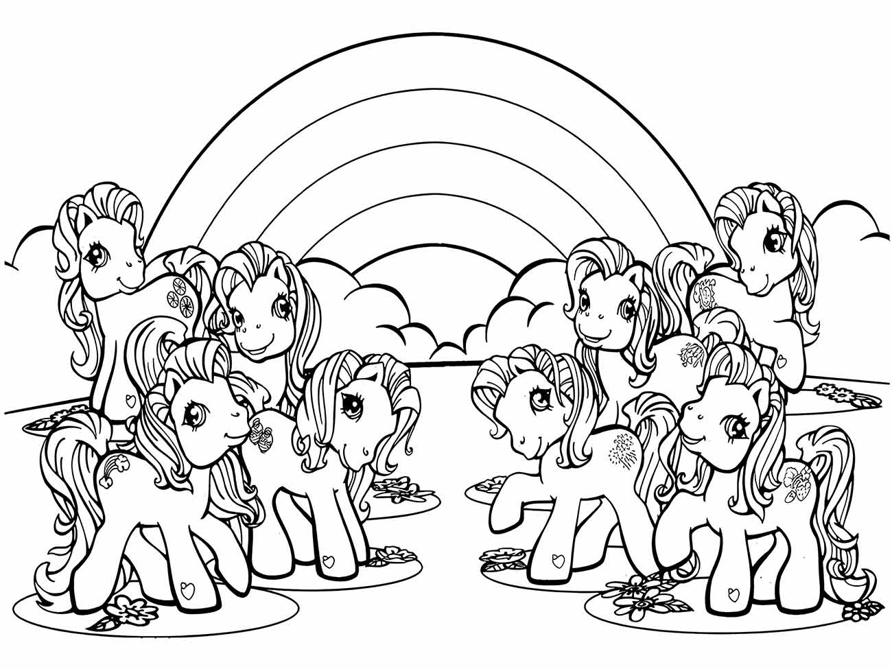 my little pony para colorir 21