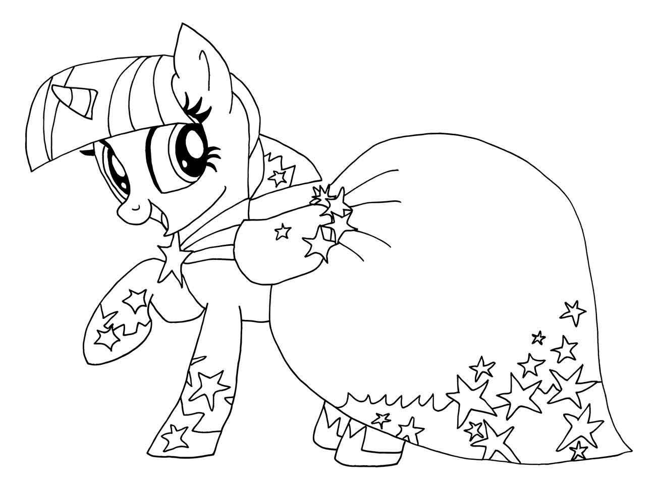 my little pony para colorir 22