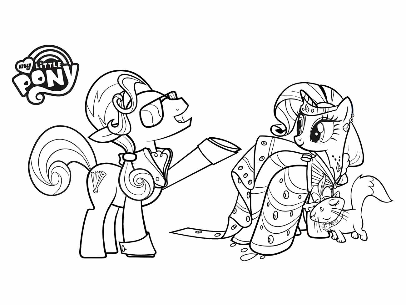 my little pony para colorir 23