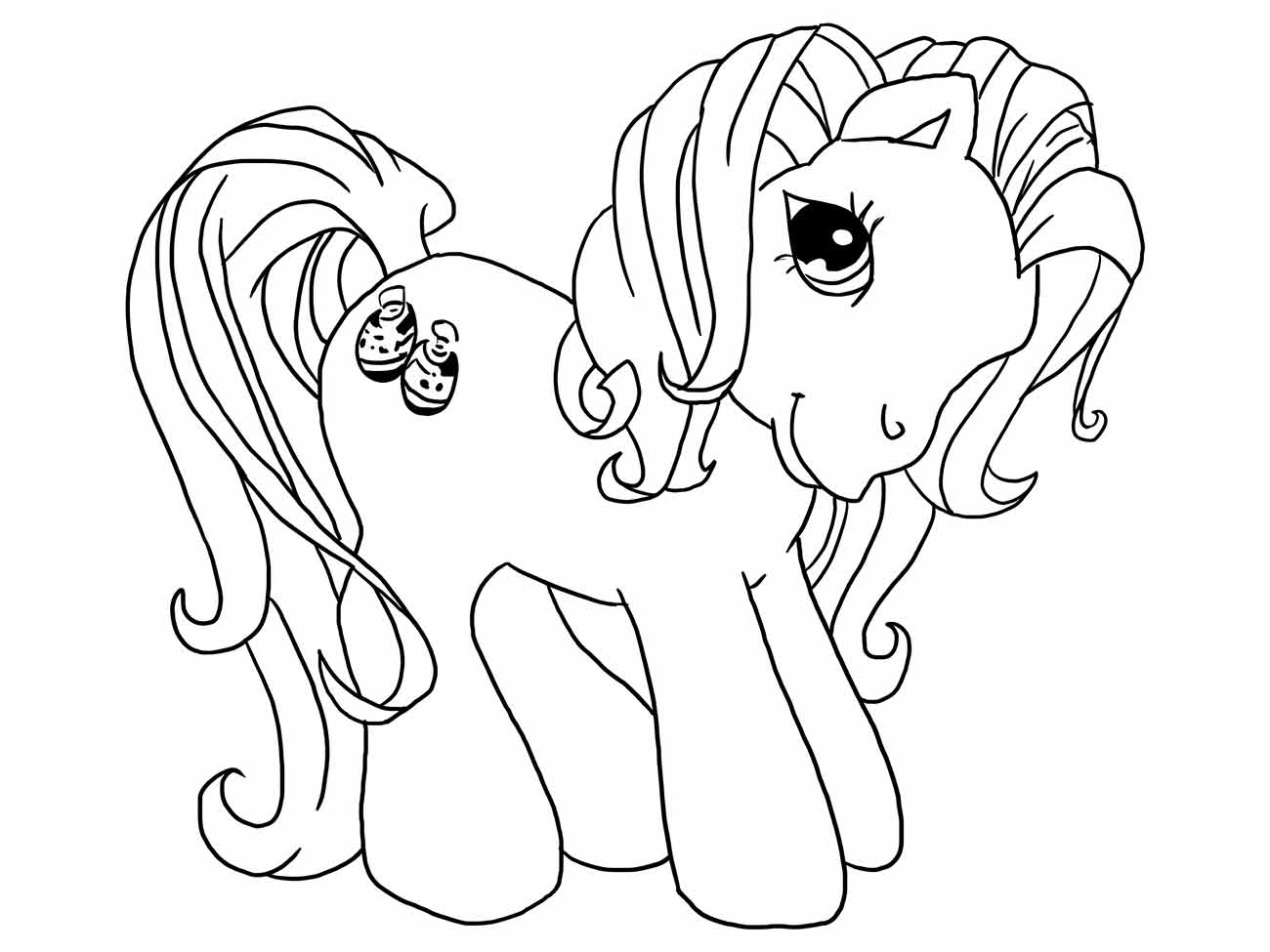 my little pony para colorir 26