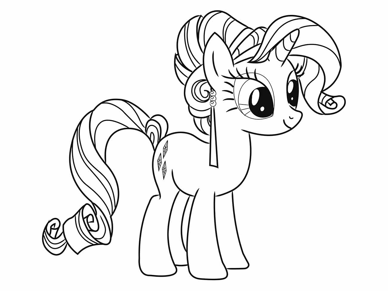 my little pony para colorir 28