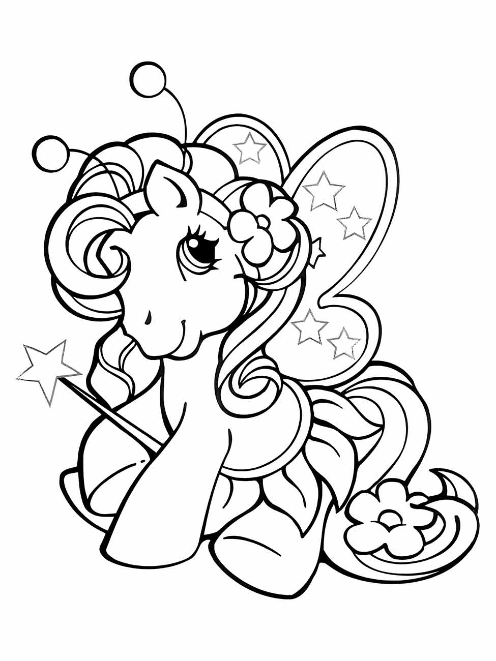 my little pony para colorir 3