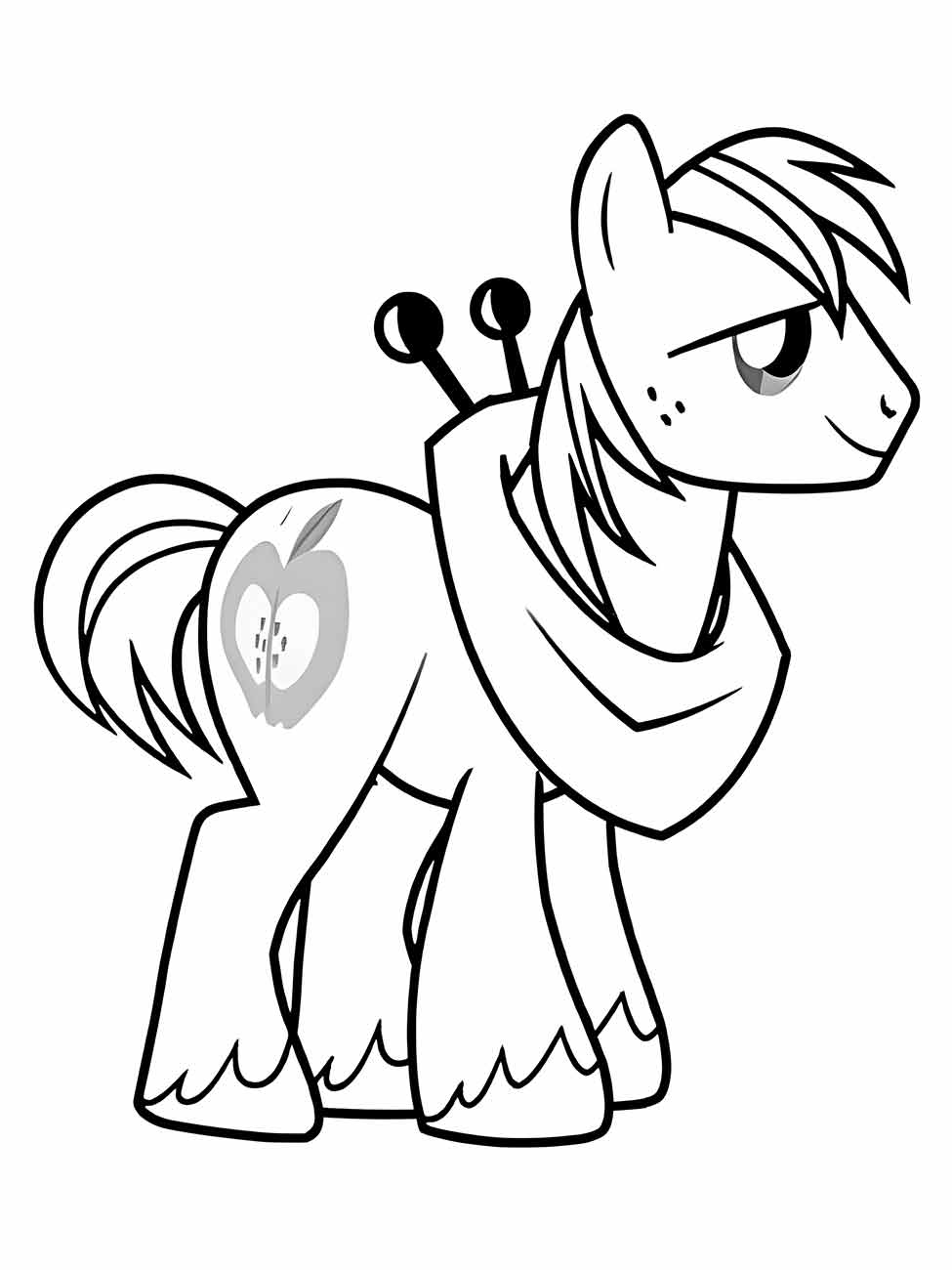 my little pony para colorir 4