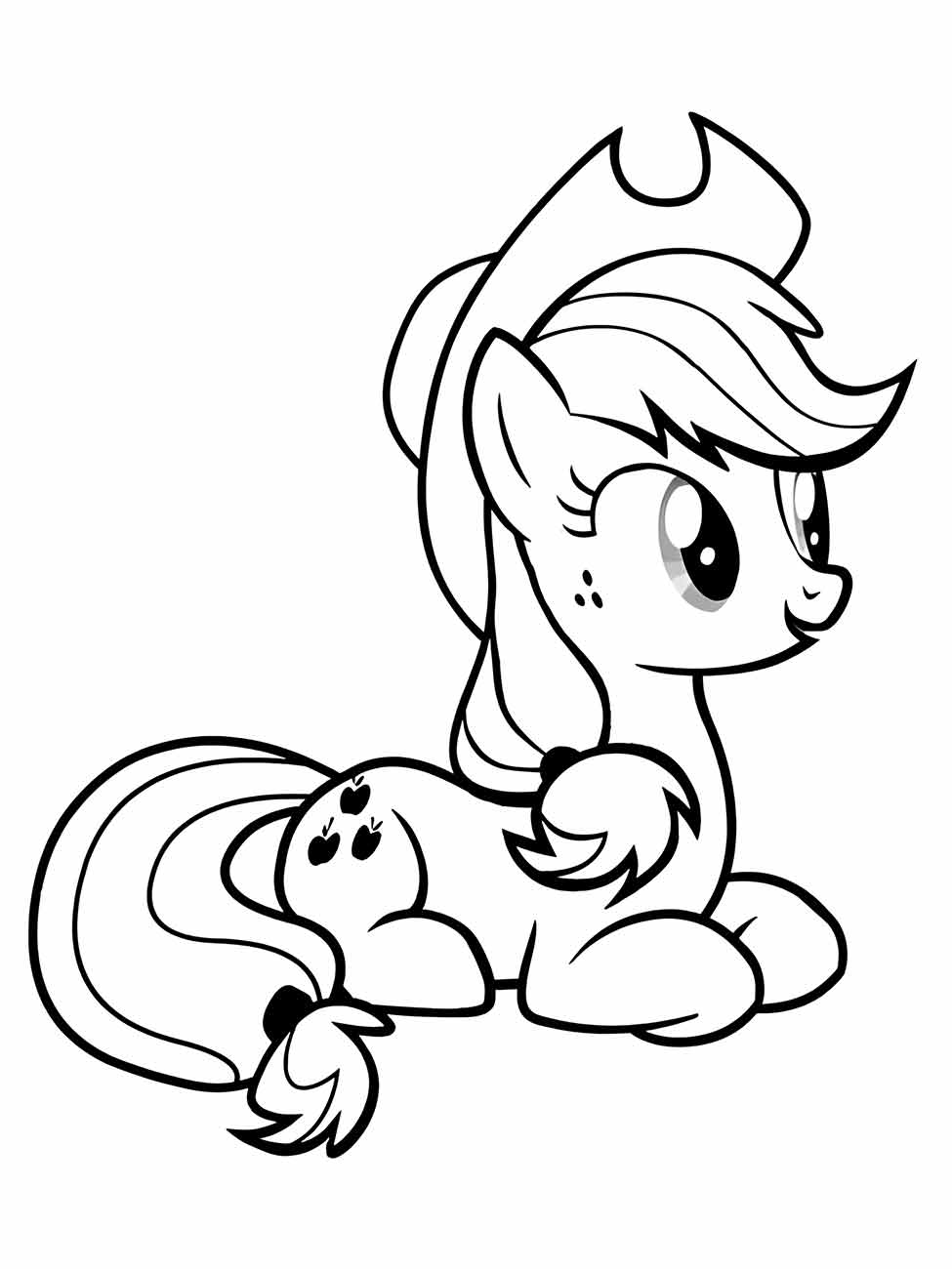 my little pony para colorir 5