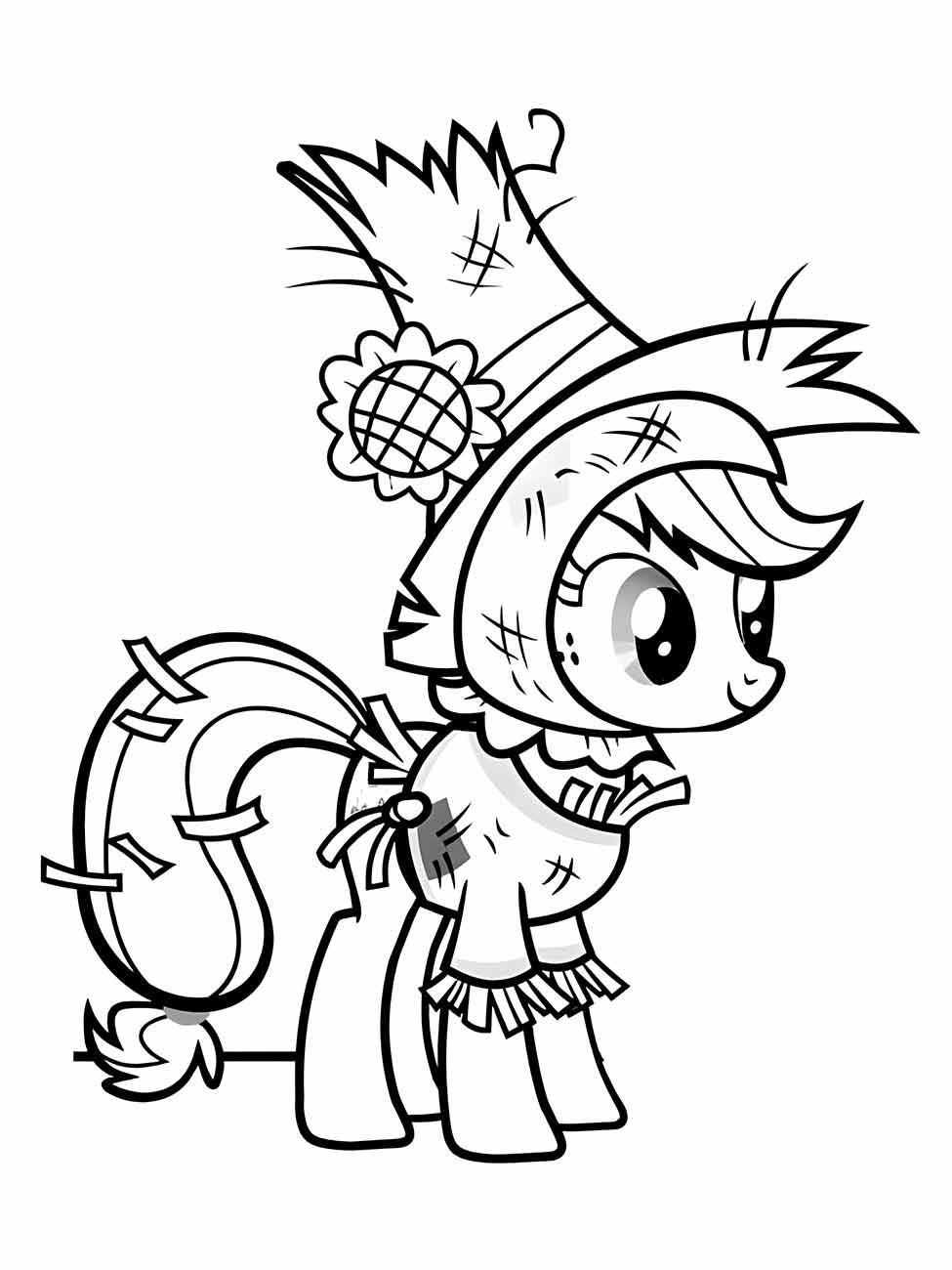 my little pony para colorir 6