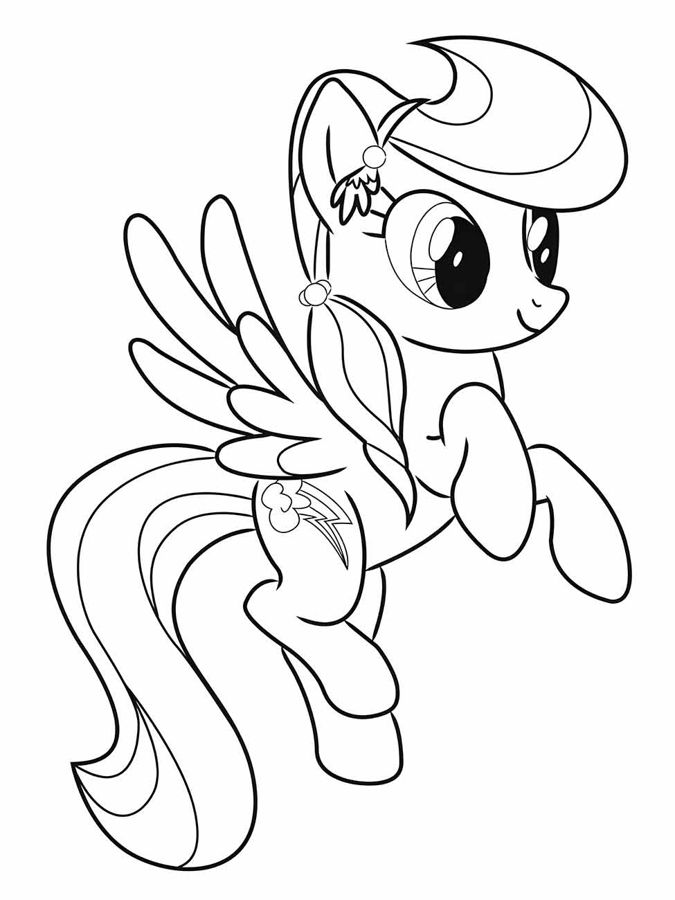 my little pony para colorir 9