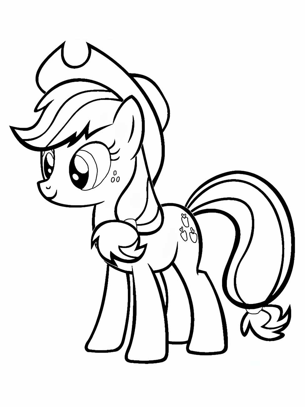 my little pony sweetie belle para colorir