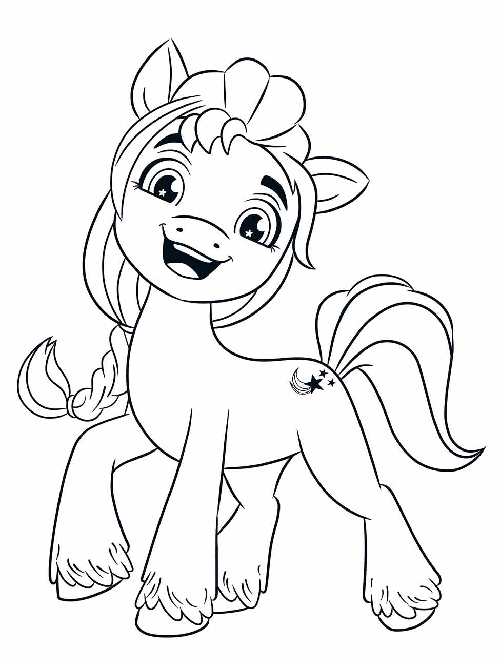 my little pony zipp storm para colorir